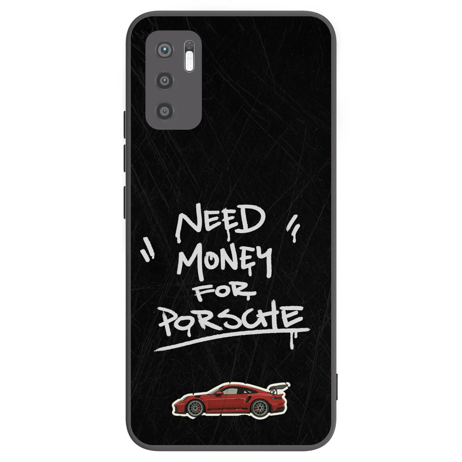 Picasee husă neagră din silicon pentru Xiaomi Redmi Note 10 5G - Dark Racer