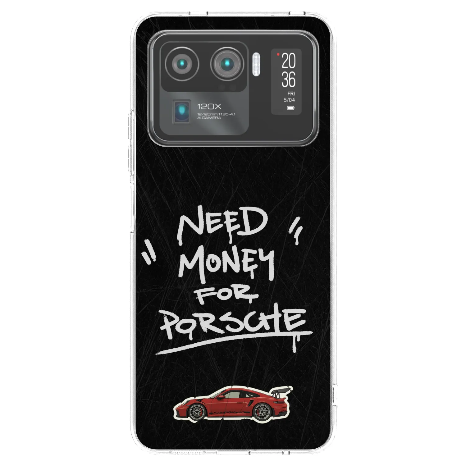 Picasee husă transparentă din silicon pentru Xiaomi Mi 11 Ultra - Dark Racer