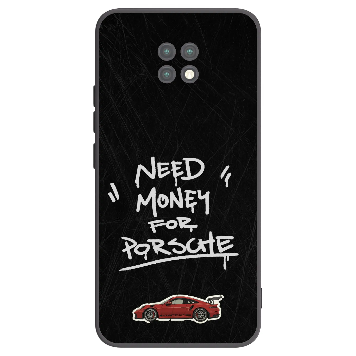 Picasee husă neagră din silicon pentru Xiaomi Redmi Note 9T - Dark Racer