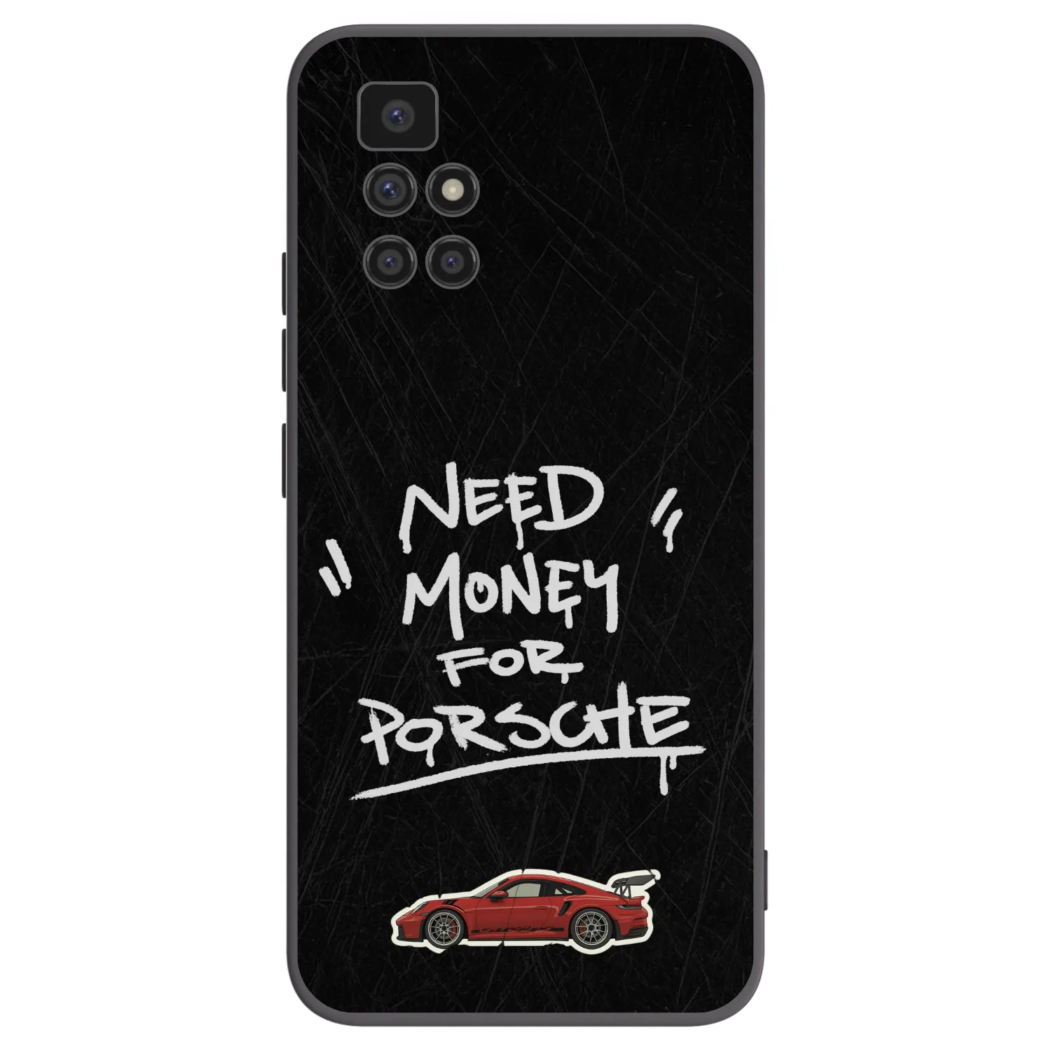 Picasee husă neagră din silicon pentru Xiaomi Redmi 10 - Dark Racer