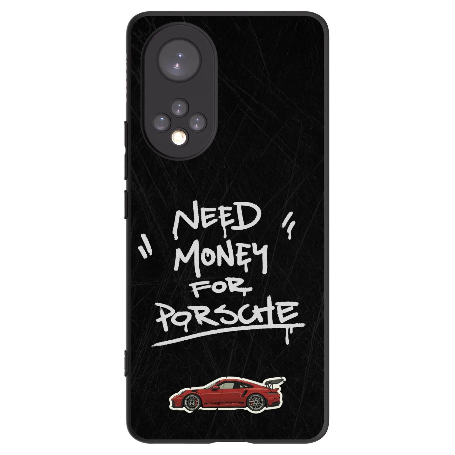 Picasee husă neagră din silicon pentru Huawei Nova 9 - Dark Racer