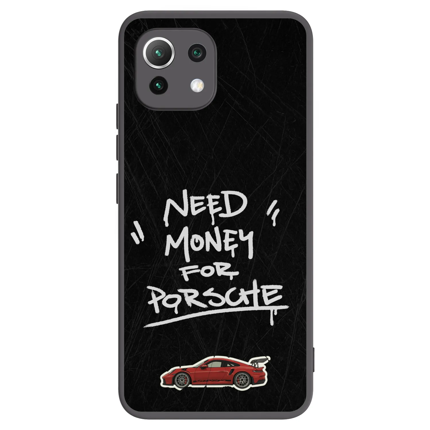 Picasee husă neagră din silicon pentru Xiaomi 11 Lite 5G NE - Dark Racer