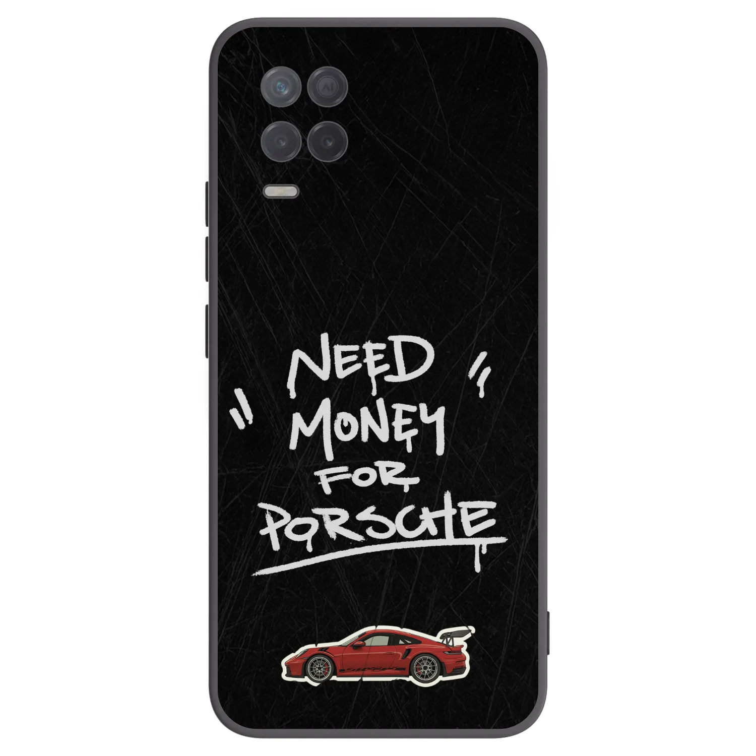 Picasee husă neagră din silicon pentru Realme 8 5G - Dark Racer
