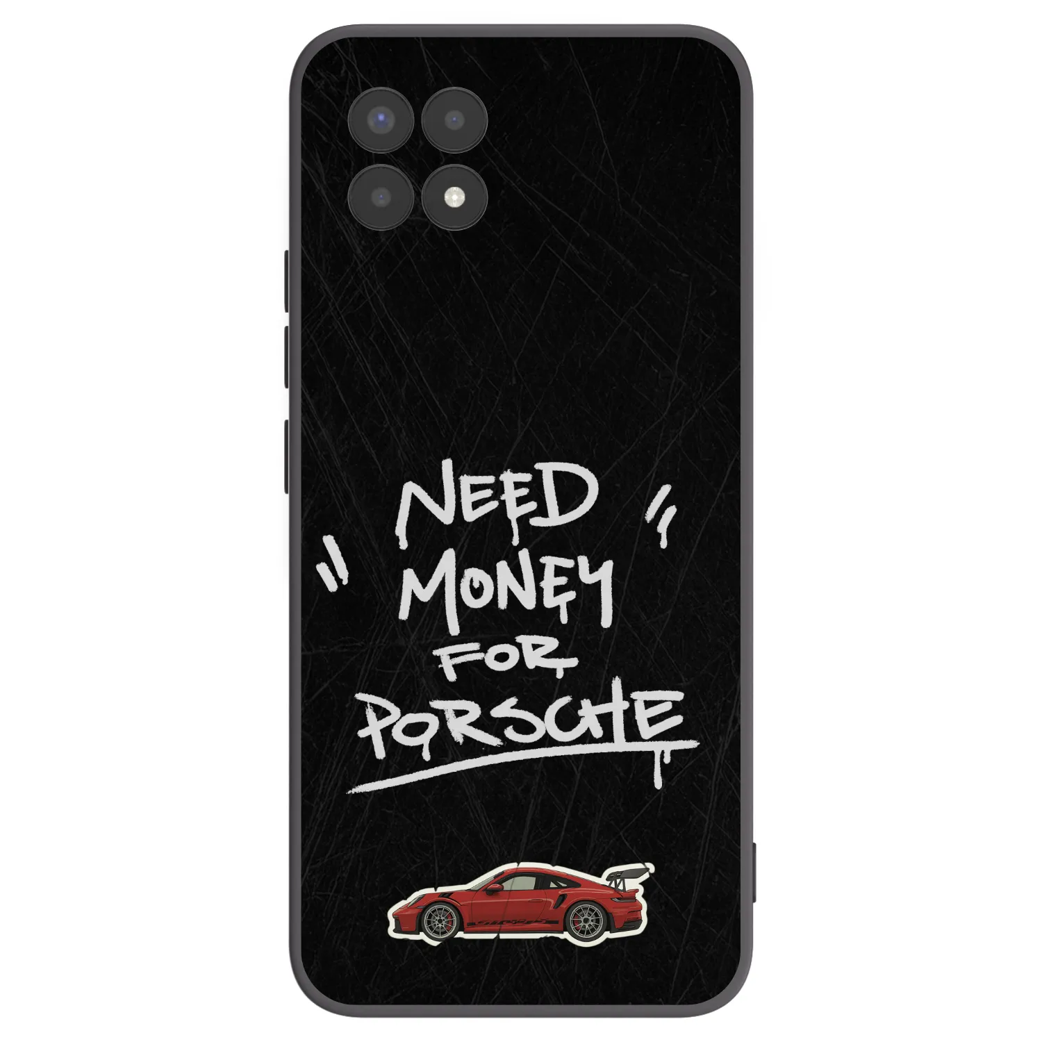 Picasee husă neagră din silicon pentru Realme 8i - Dark Racer