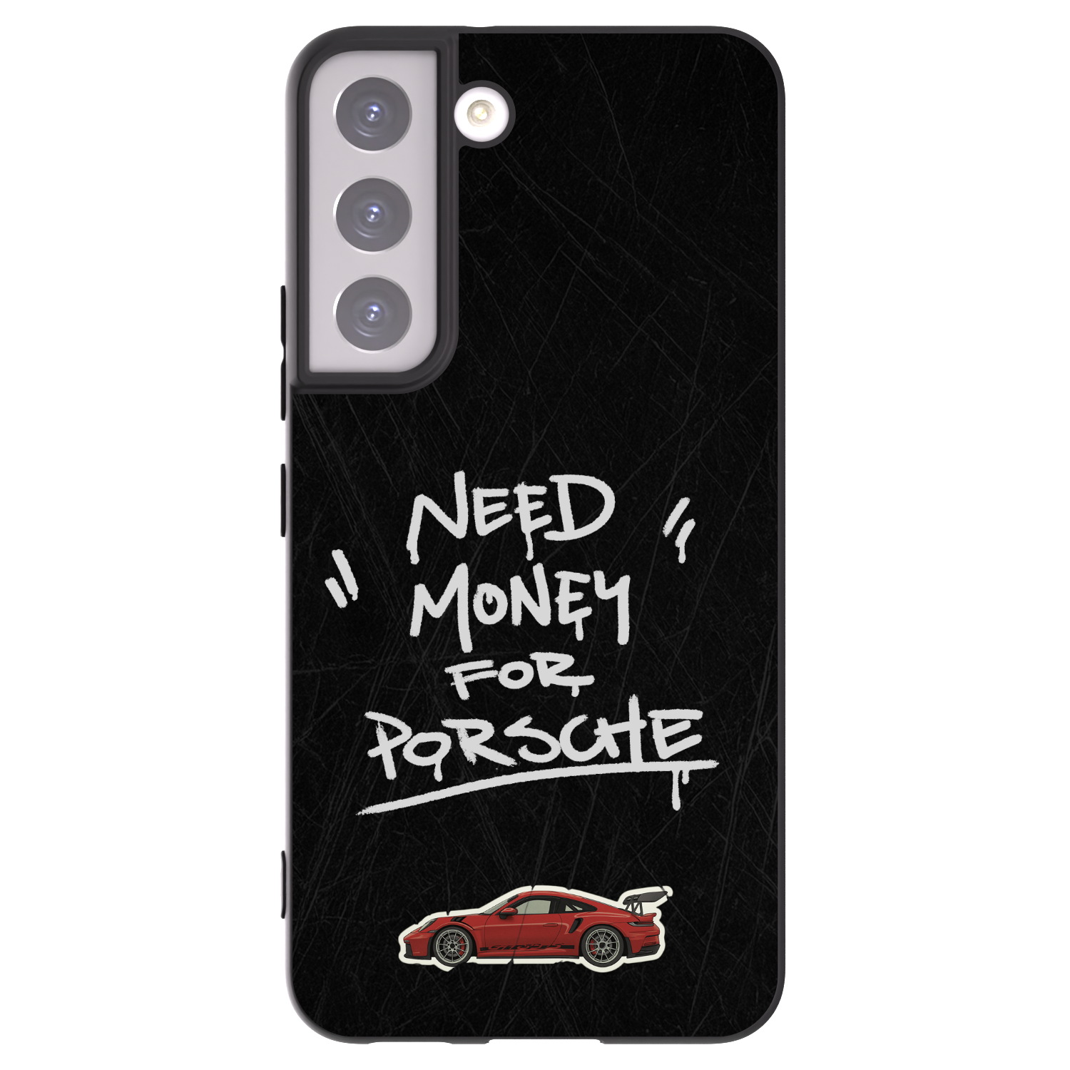 Picasee husă neagră din silicon pentru Samsung Galaxy S22 5G - Dark Racer