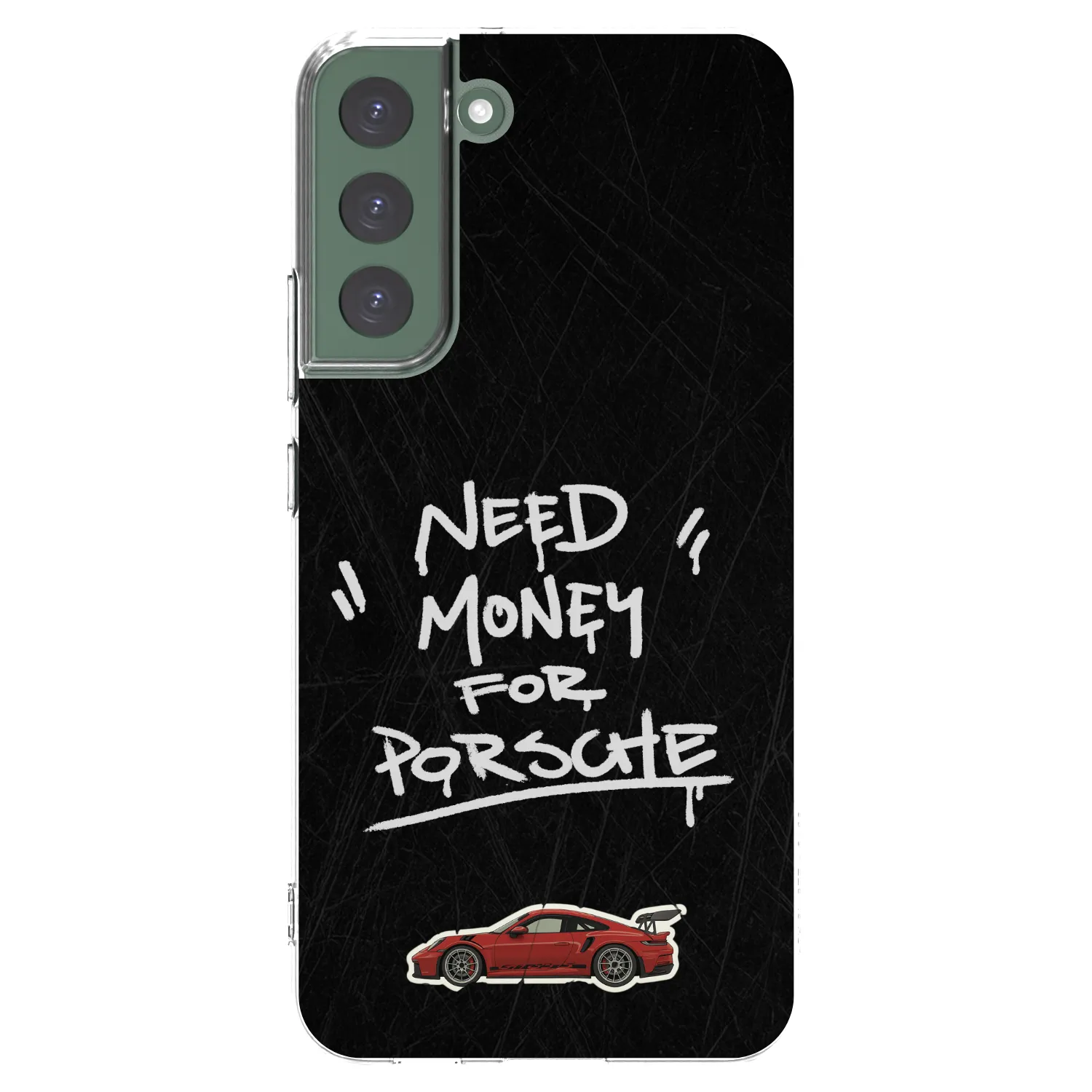 Picasee husă transparentă din silicon pentru Samsung Galaxy S22+ 5G - Dark Racer