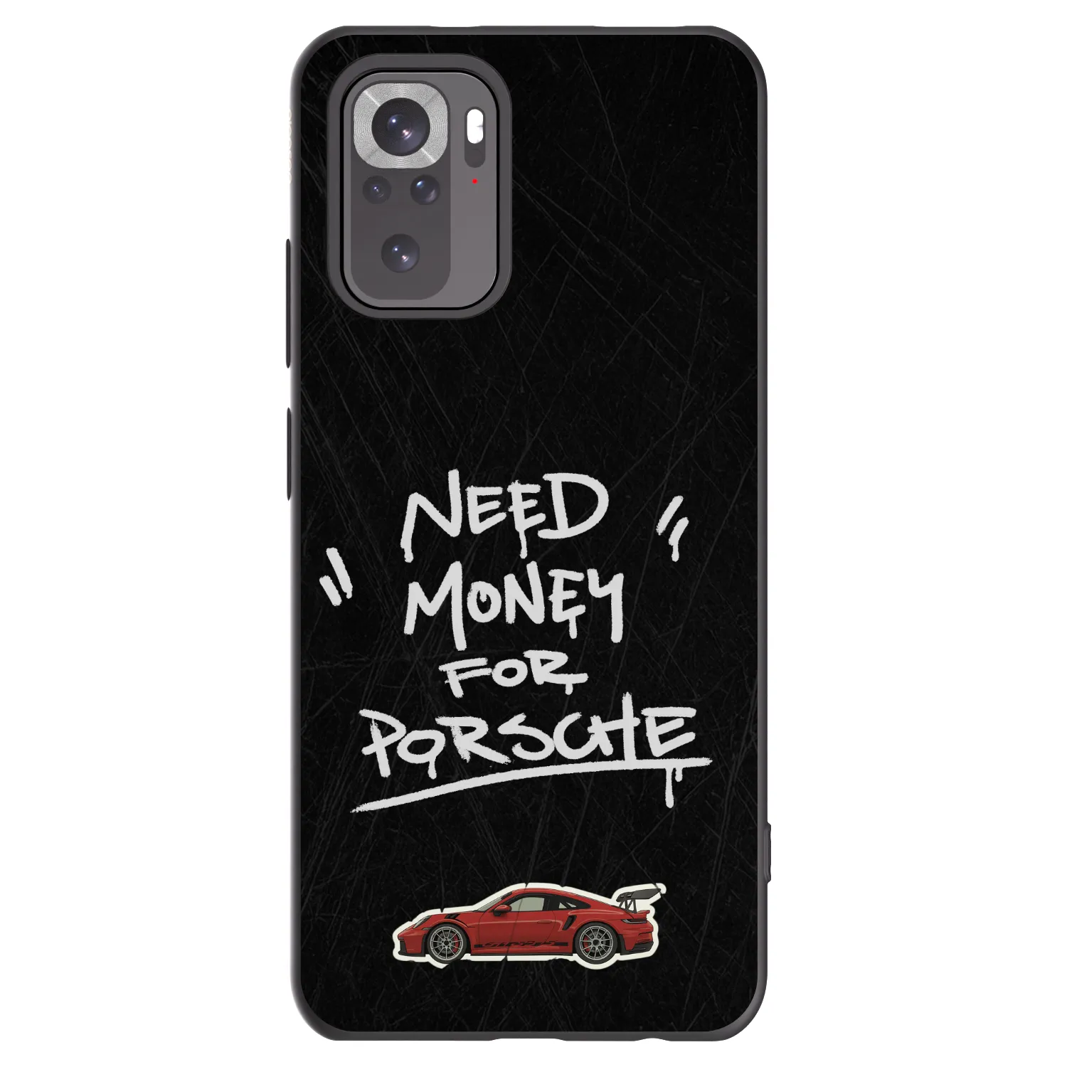 Picasee husă neagră din silicon pentru Xiaomi Redmi Note 11S 4G - Dark Racer