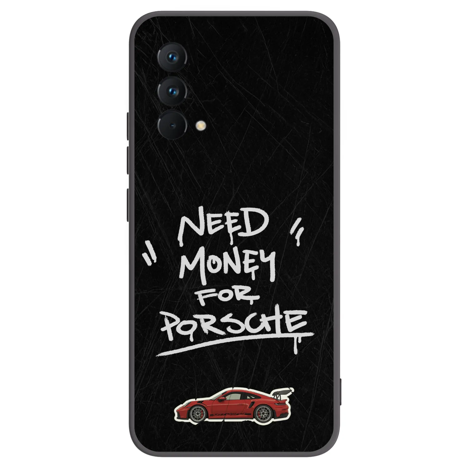 Picasee husă neagră din silicon pentru Realme GT Master Edition 5G - Dark Racer