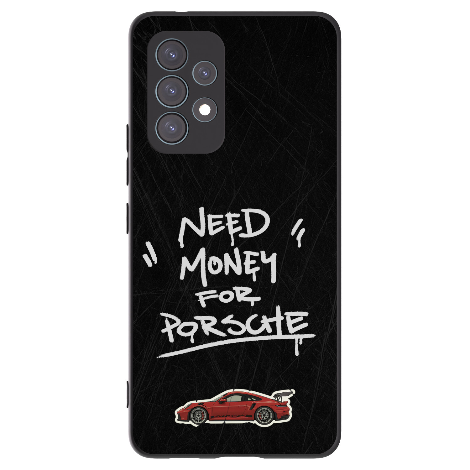 Picasee husă neagră din silicon pentru Samsung Galaxy A53 5G A536 - Dark Racer