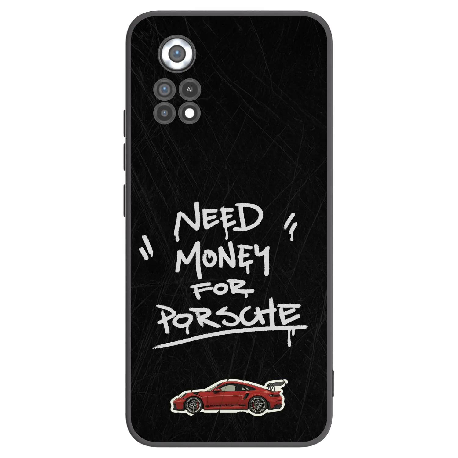 Picasee husă neagră din silicon pentru Xiaomi Poco X4 Pro 5G - Dark Racer