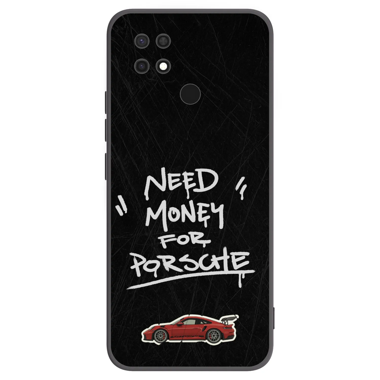 Picasee husă neagră din silicon pentru Xiaomi Redmi 10C - Dark Racer