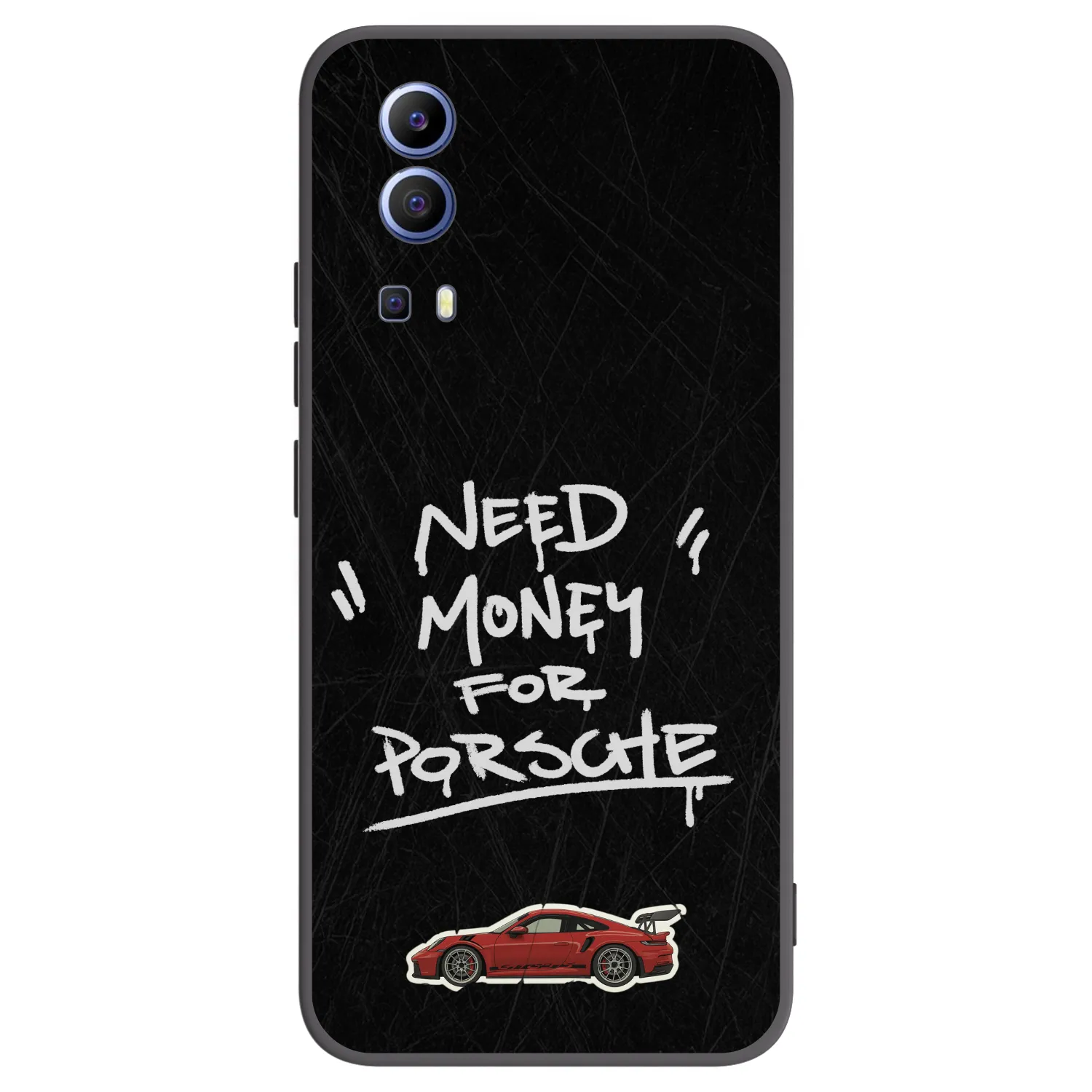 Picasee husă neagră din silicon pentru Vivo Y52 5G - Dark Racer