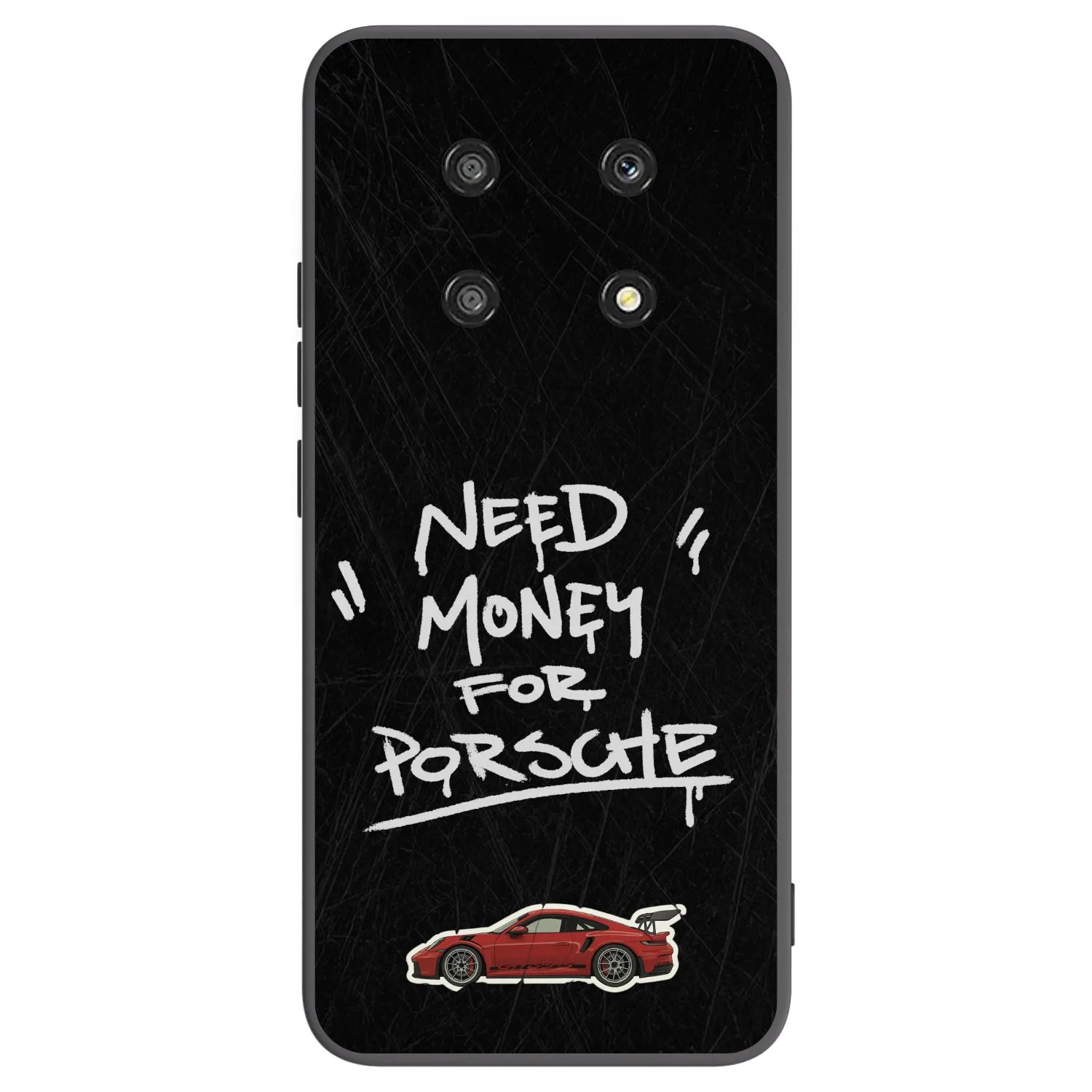 Picasee husă neagră din silicon pentru Honor Magic4 Lite 5G - Dark Racer
