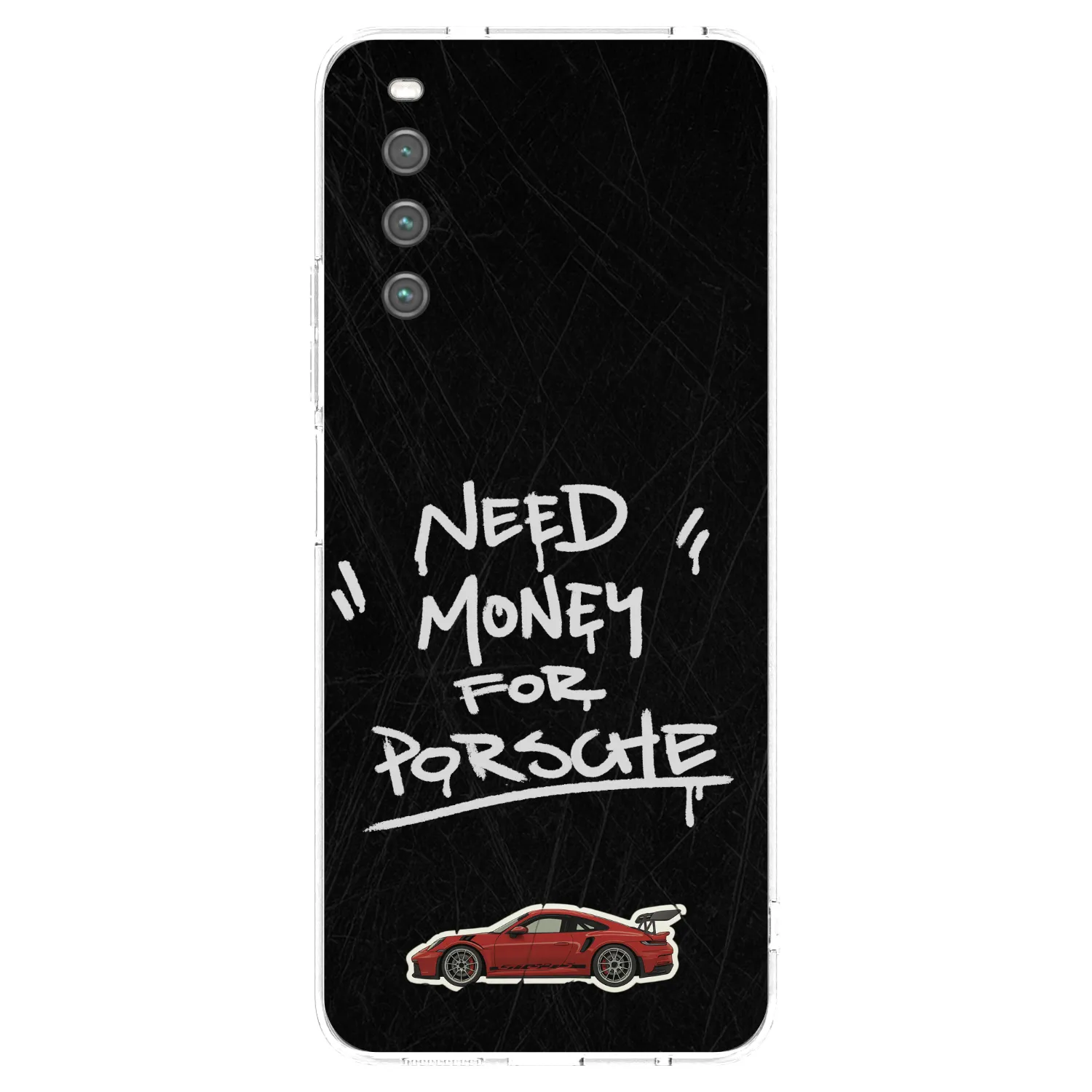 Picasee husă transparentă din silicon pentru Sony Xperia 10 IV 5G - Dark Racer