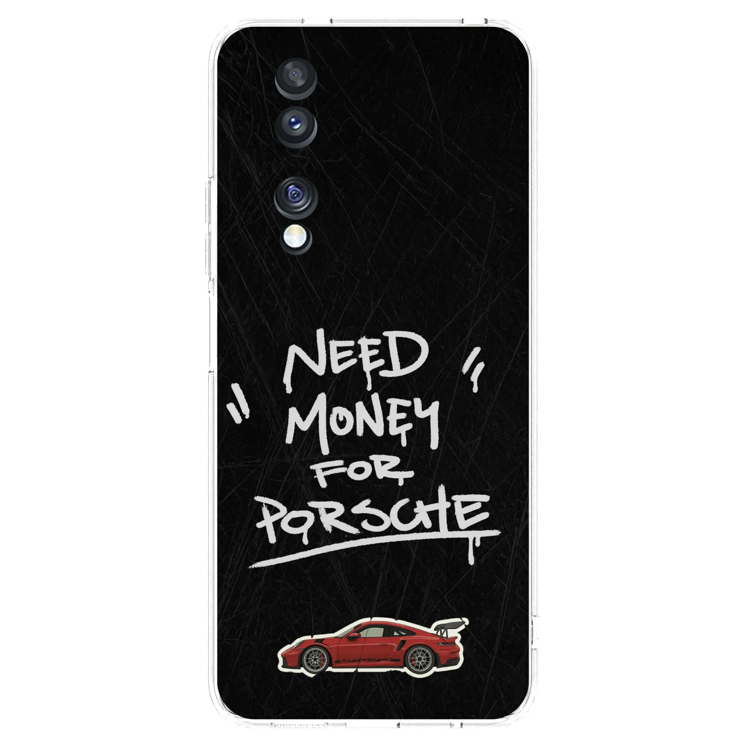 Picasee husă transparentă din silicon pentru Honor 70 - Dark Racer