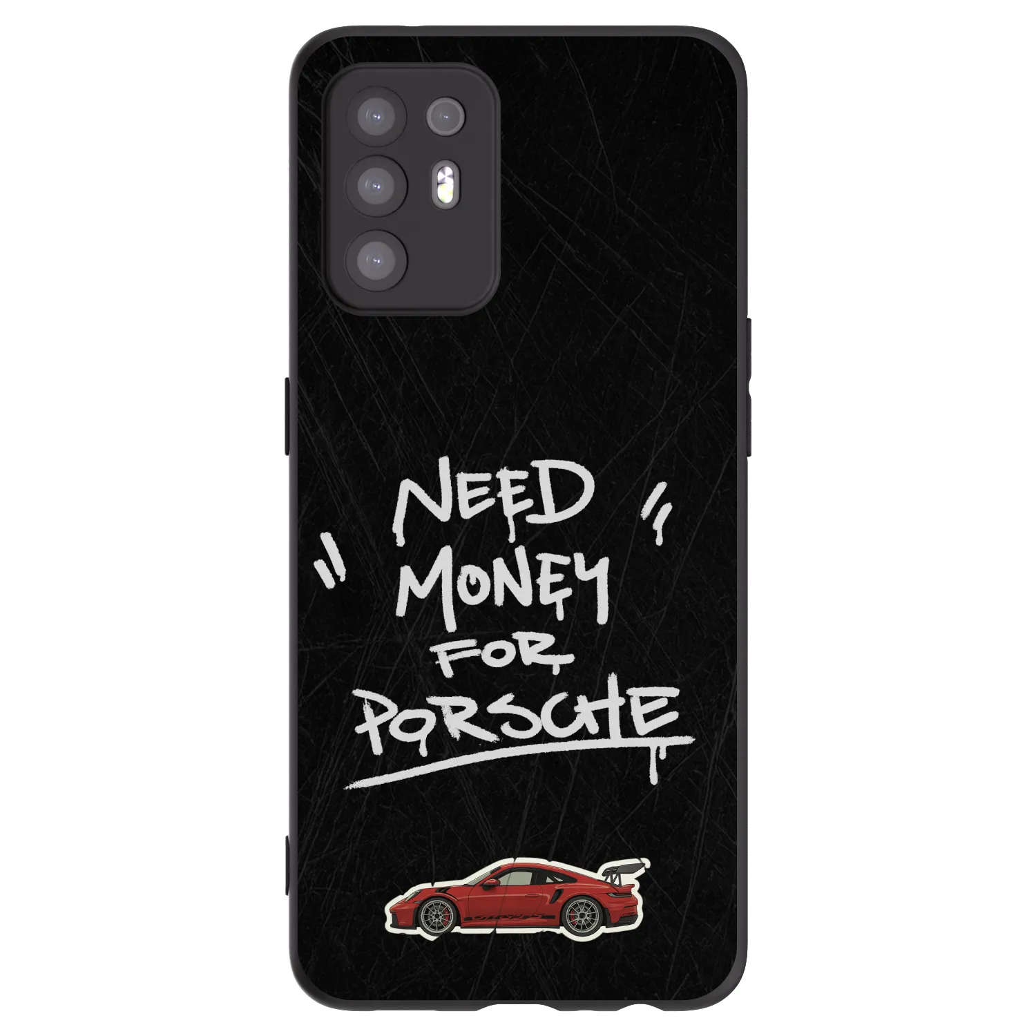 Picasee husă neagră din silicon pentru OPPO A94 5G - Dark Racer