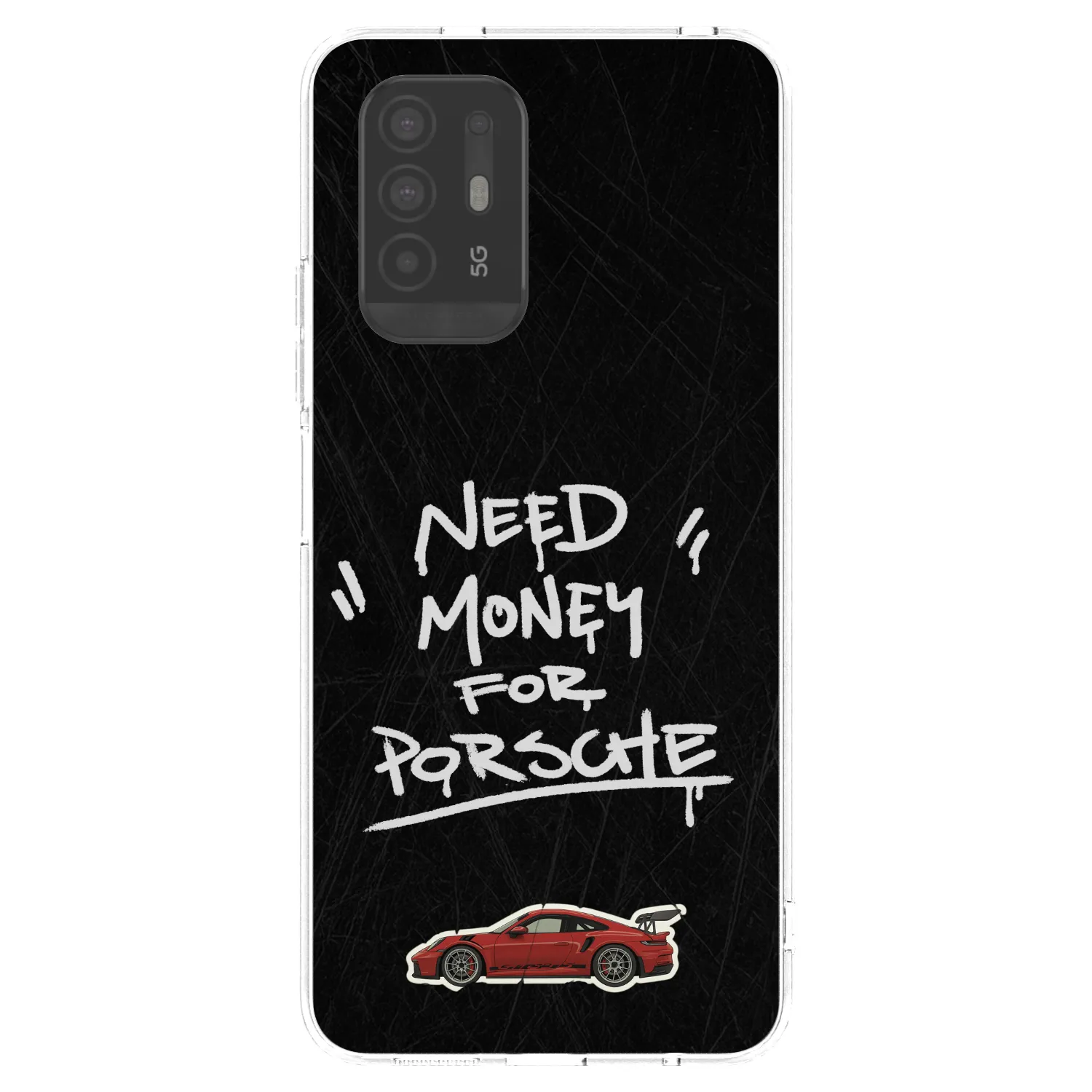 Picasee husă transparentă din silicon pentru OPPO A94 5G - Dark Racer