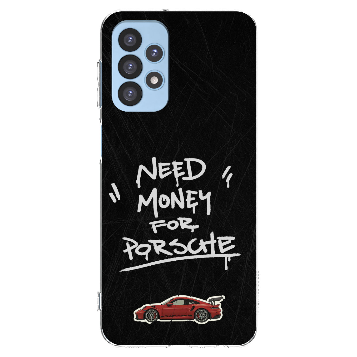 Picasee husă transparentă din silicon pentru Samsung Galaxy A23 A235F 4G - Dark Racer