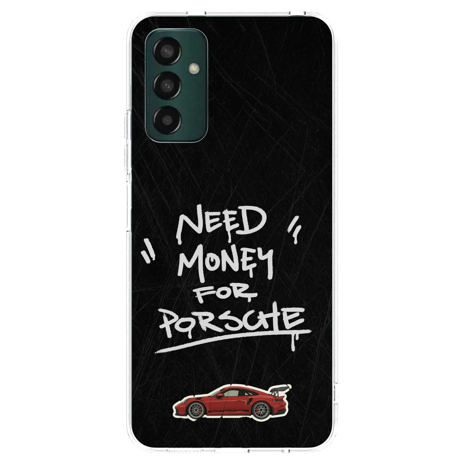 Picasee husă transparentă din silicon pentru Samsung Galaxy M23 5G - Dark Racer