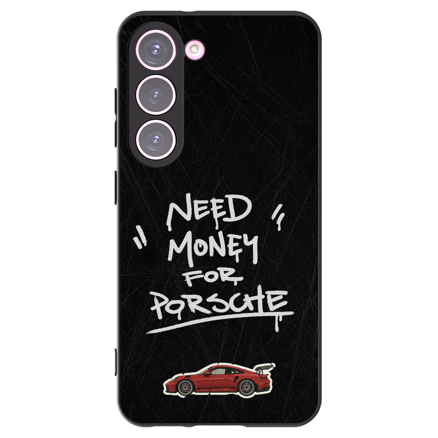 Picasee husă neagră din silicon pentru Samsung Galaxy S23 5G - Dark Racer