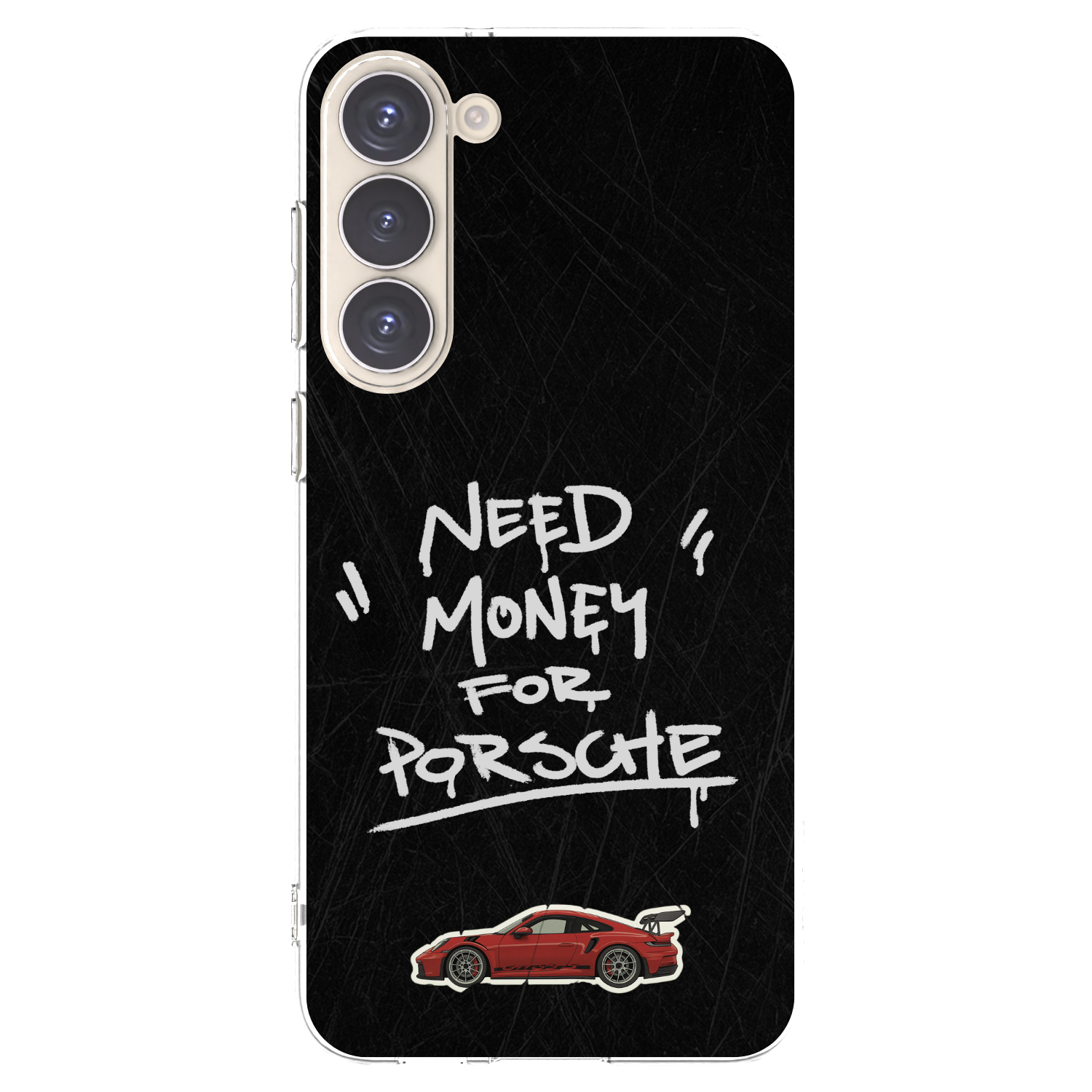 Picasee husă transparentă din silicon pentru Samsung Galaxy S23+ 5G - Dark Racer