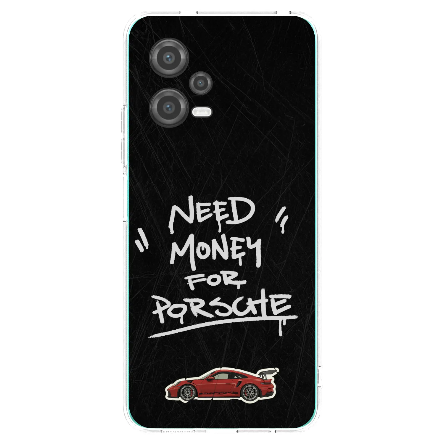 Picasee husă transparentă din silicon pentru Xiaomi Poco X5 - Dark Racer