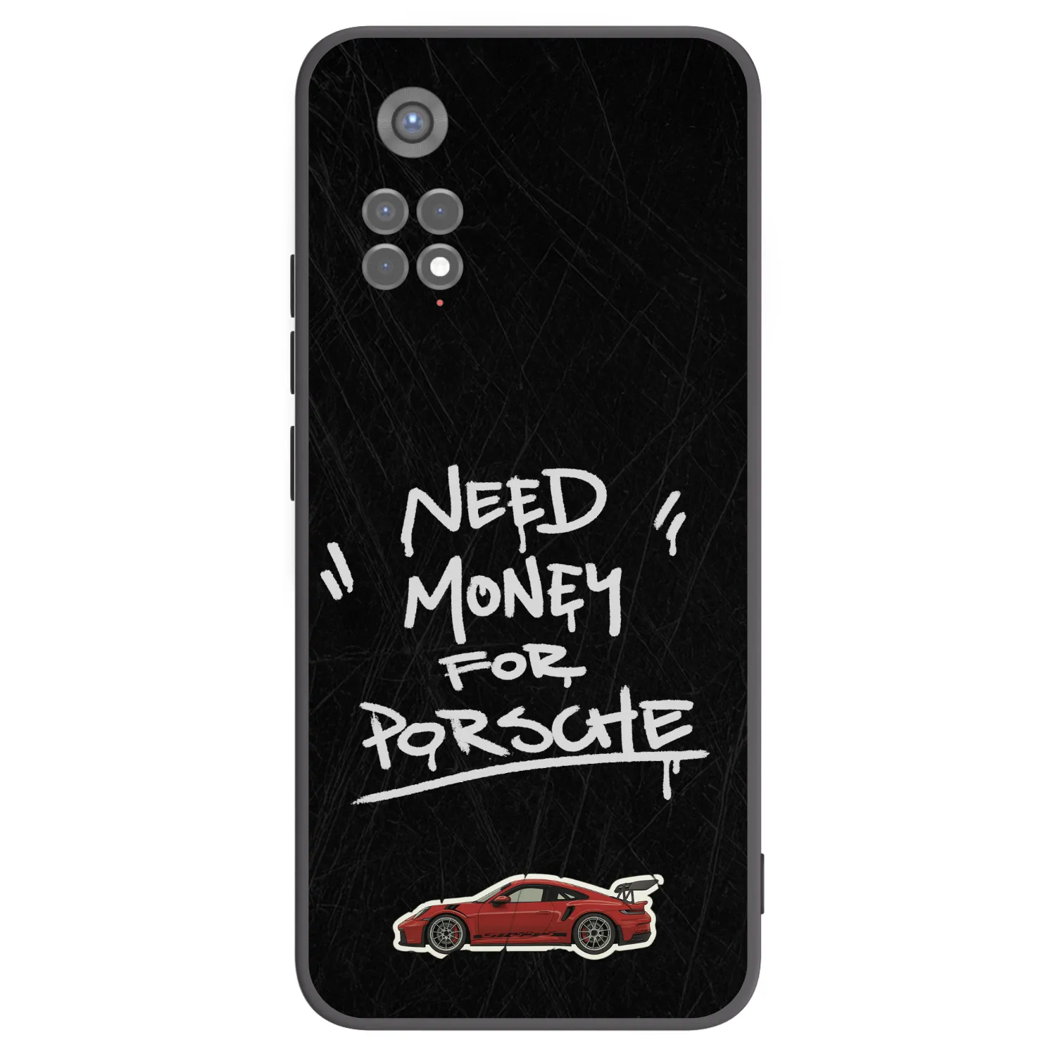 Picasee husă neagră din silicon pentru Xiaomi Redmi Note 11S 5G - Dark Racer