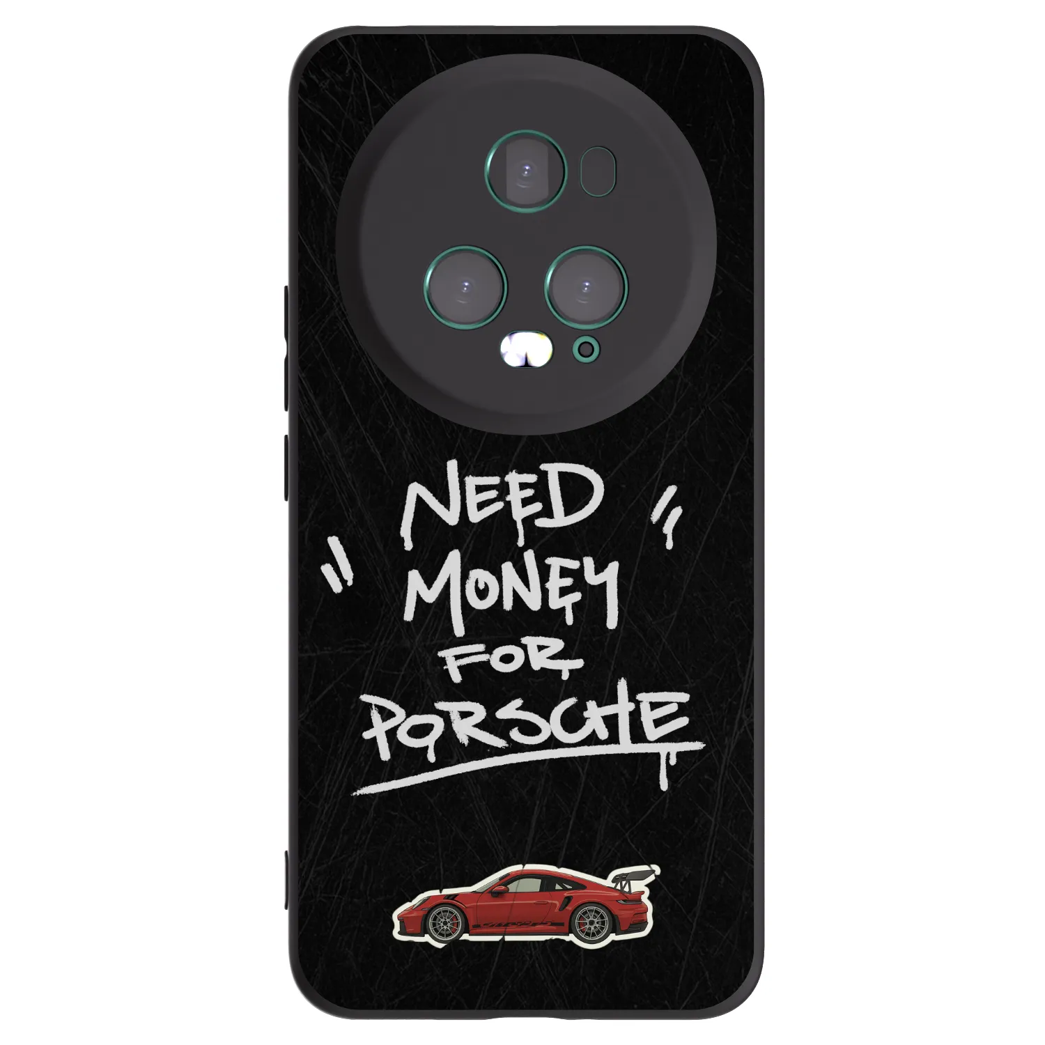 Picasee husă neagră din silicon pentru Honor Magic5 Pro - Dark Racer