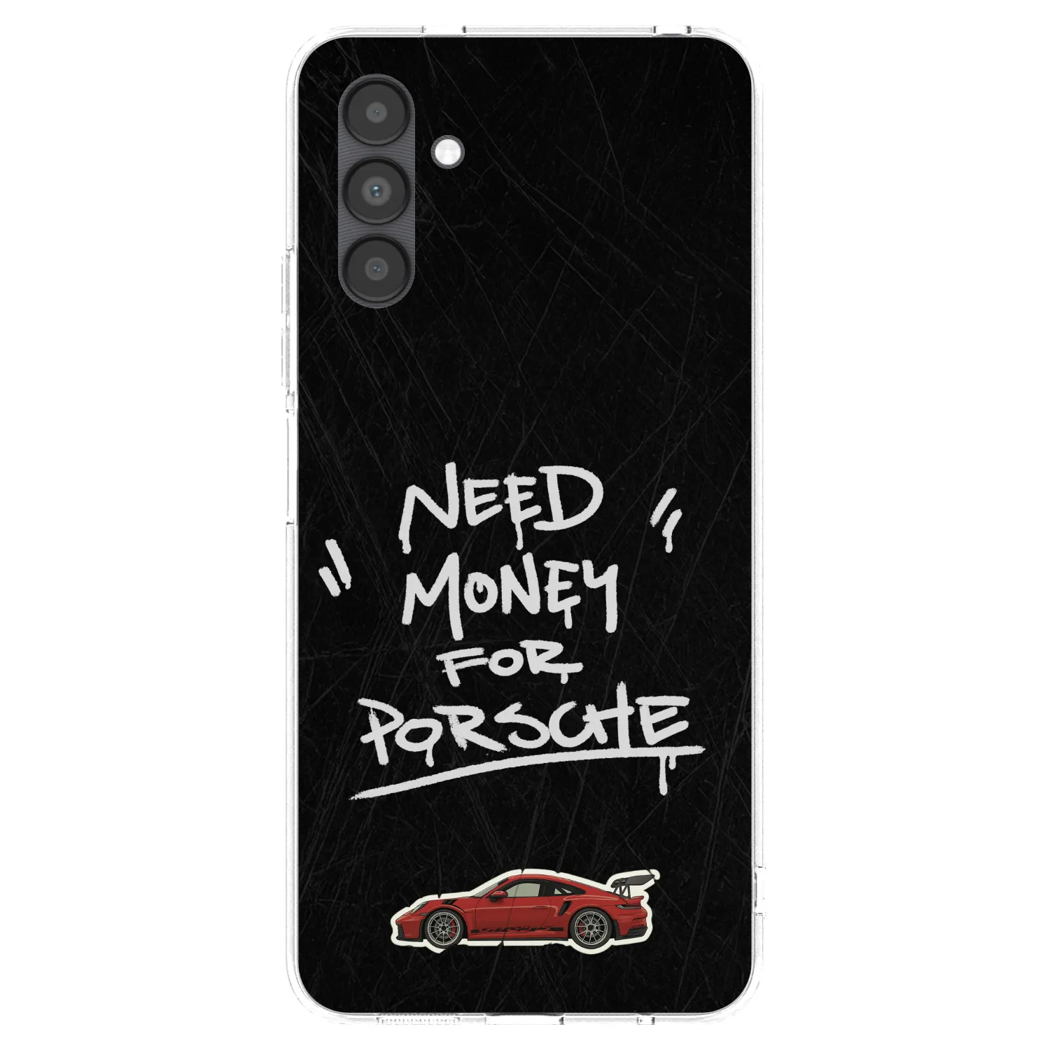Picasee husă transparentă din silicon pentru Samsung Galaxy A04s A047F - Dark Racer