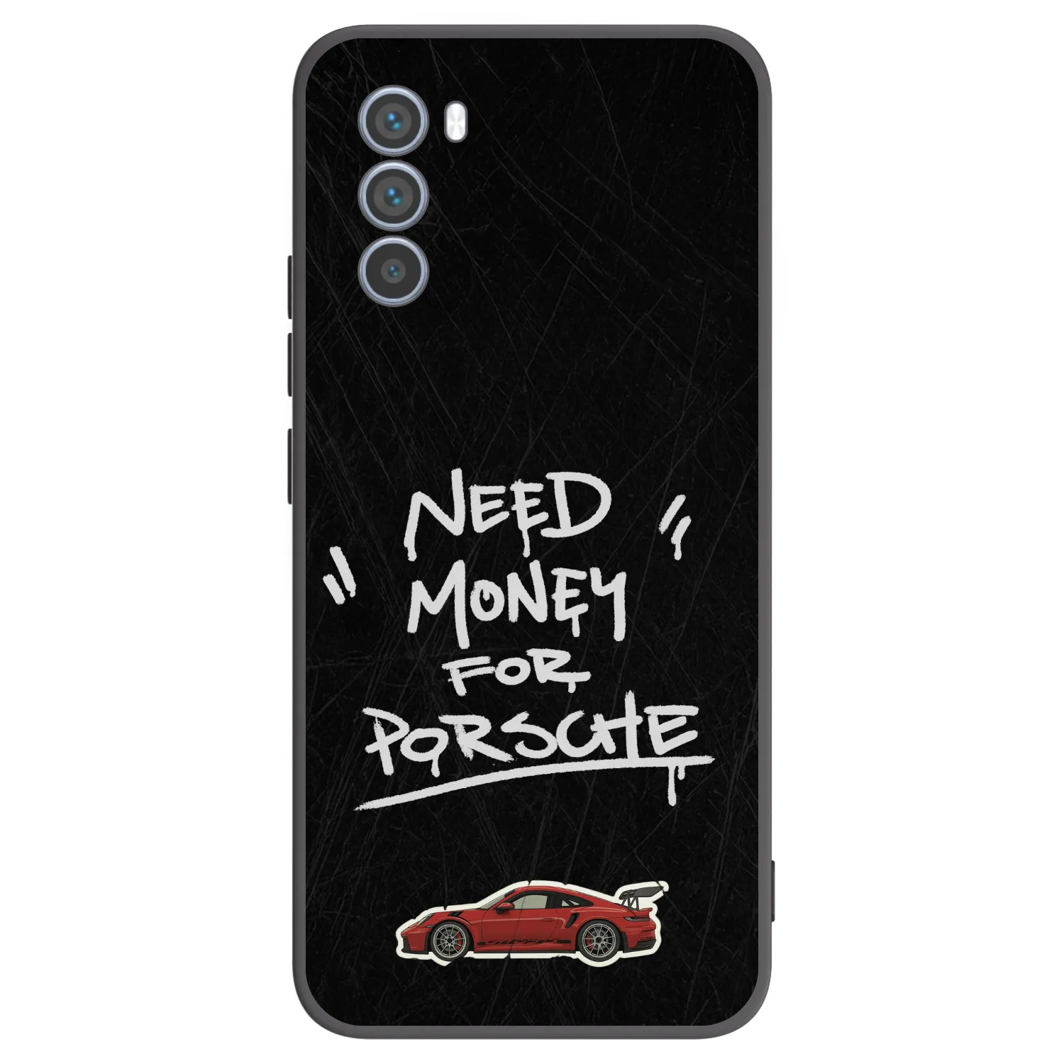 Picasee husă neagră din silicon pentru Motorola Moto G62 - Dark Racer
