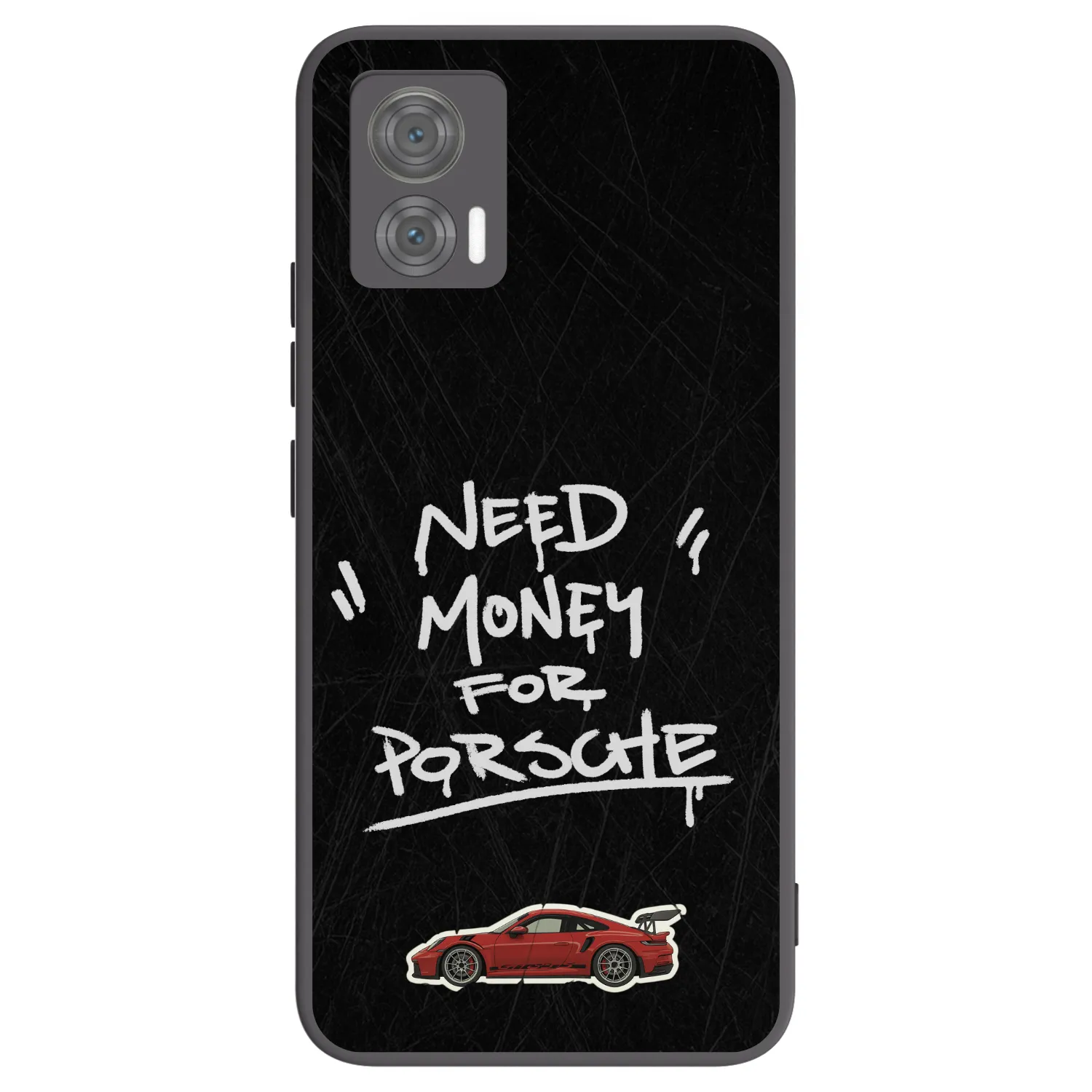 Picasee husă neagră din silicon pentru Motorola Edge 30 Neo - Dark Racer