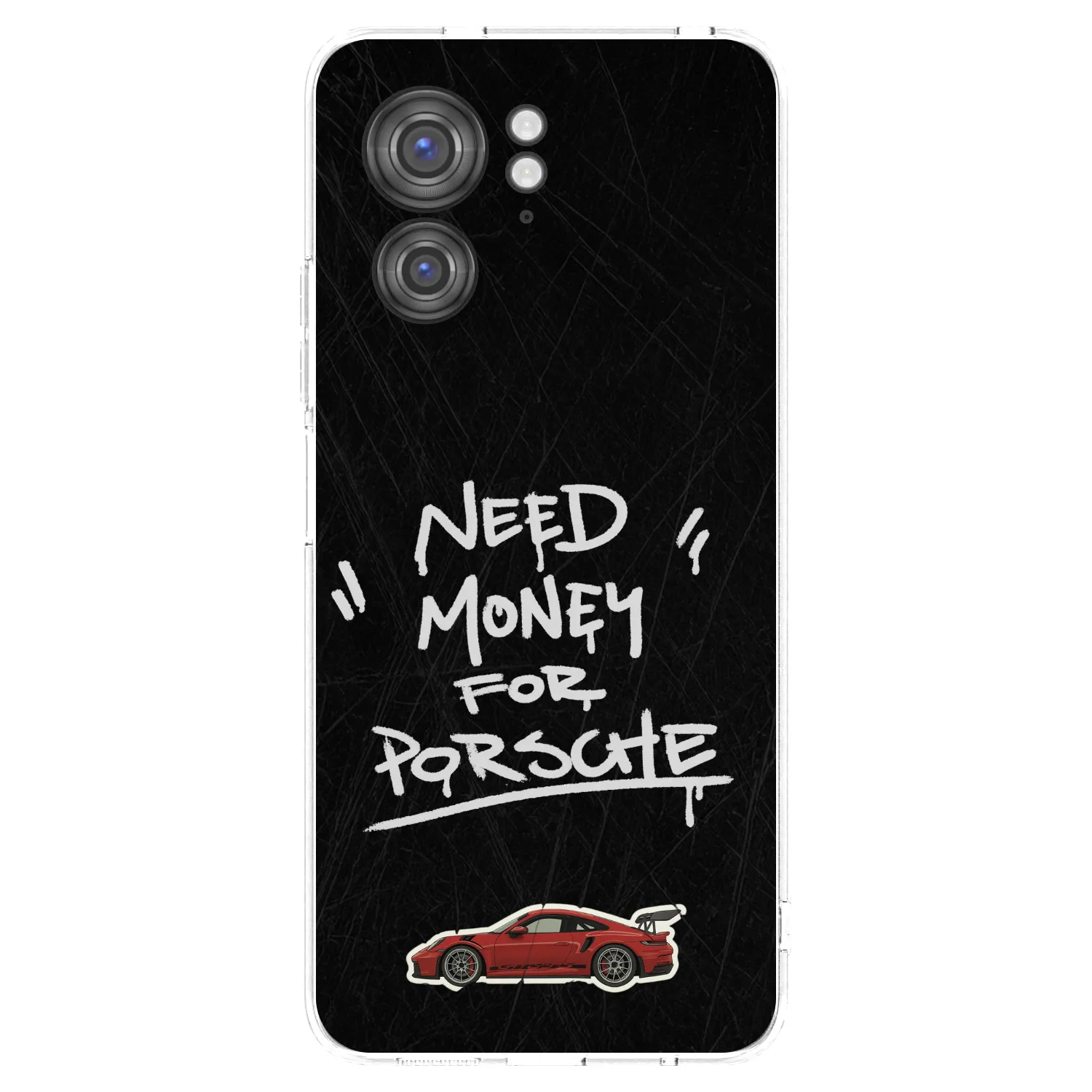 Picasee husă transparentă din silicon pentru Motorola Edge 40 - Dark Racer