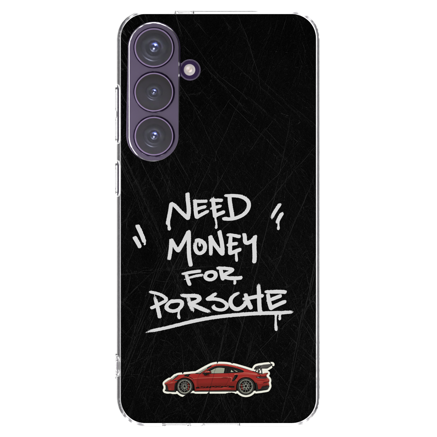 Picasee husă transparentă din silicon pentru Samsung Galaxy S24+ S926B 5G - Dark Racer