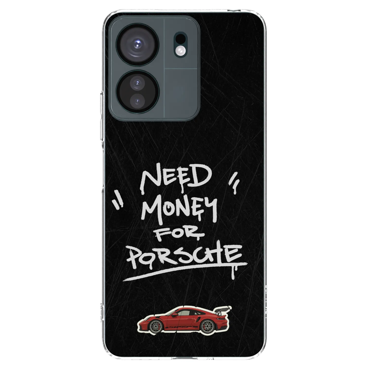 Picasee husă transparentă din silicon pentru Xiaomi Redmi 13C 4G - Dark Racer