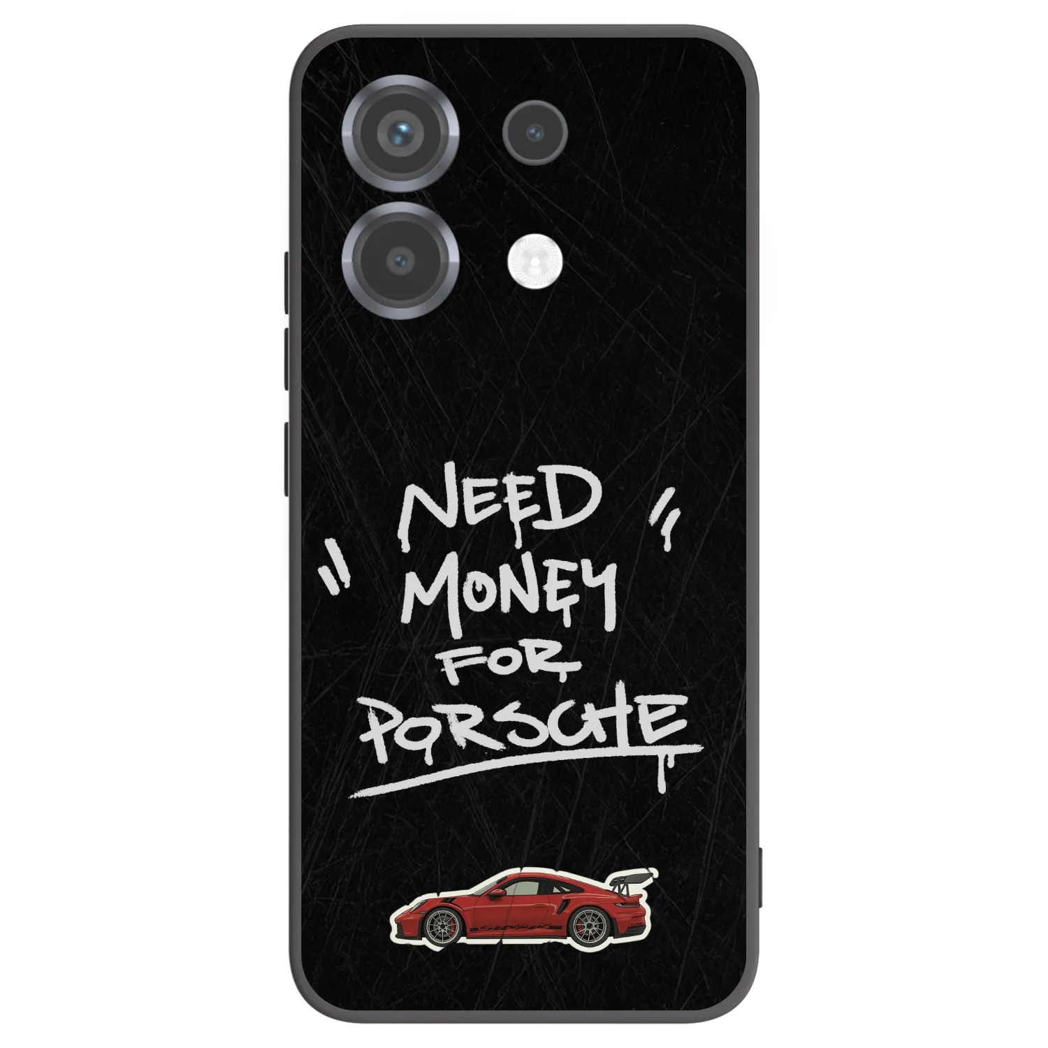 Picasee husă neagră din silicon pentru Xiaomi Poco X6 - Dark Racer