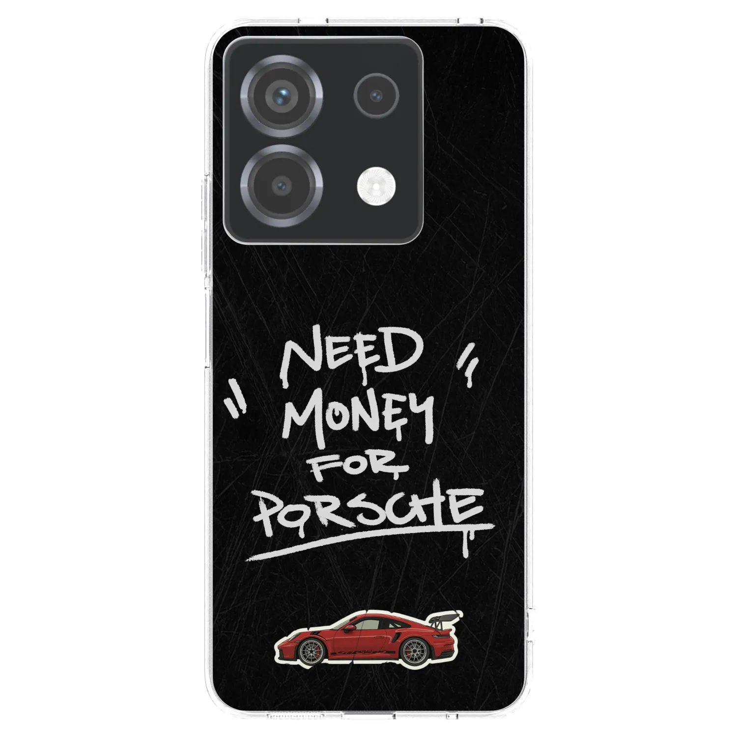 Picasee husă transparentă din silicon pentru Xiaomi Poco X6 - Dark Racer