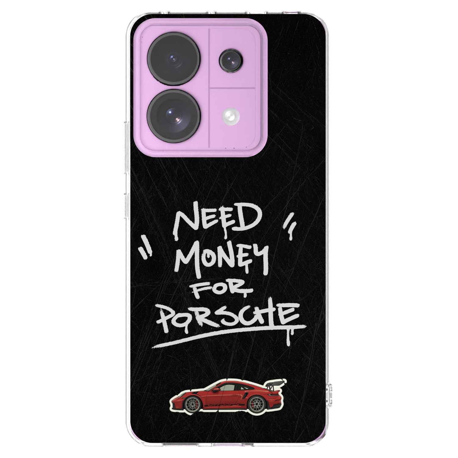 Picasee husă transparentă din silicon pentru Xiaomi Redmi Note 13 Pro 5G - Dark Racer