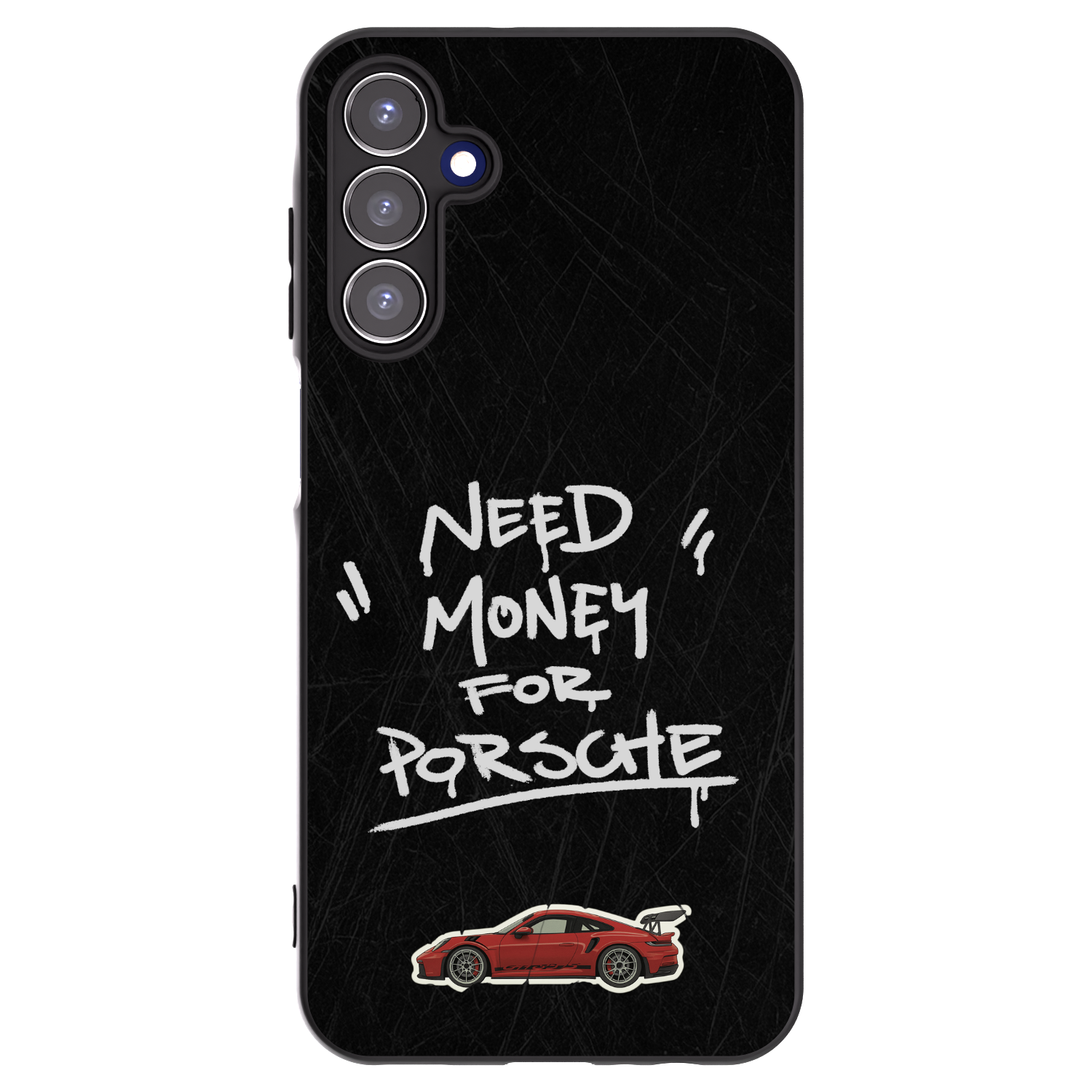 Picasee husă neagră din silicon pentru Samsung Galaxy A15 A155F 4G - Dark Racer