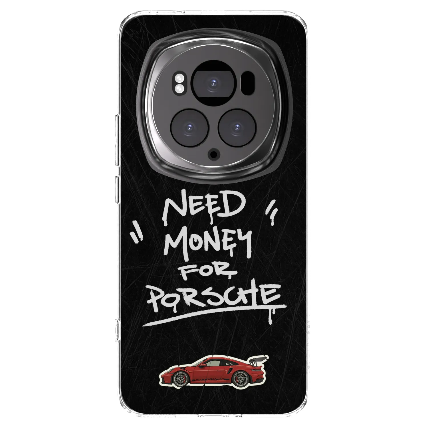 Picasee husă transparentă din silicon pentru Honor Magic6 Pro - Dark Racer