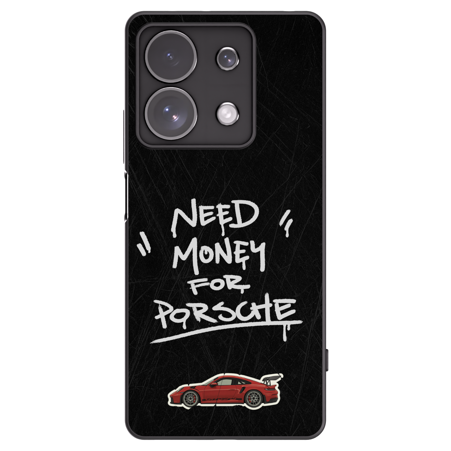 Picasee husă neagră din silicon pentru Xiaomi Redmi Note 13 Pro 4G - Dark Racer