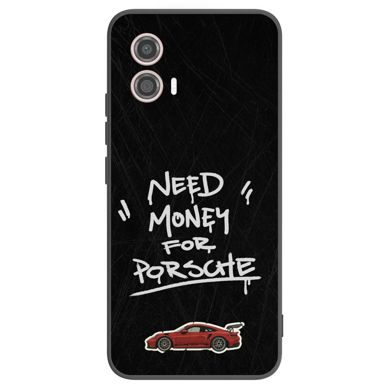 Picasee husă neagră din silicon pentru Motorola Moto G53 5G - Dark Racer
