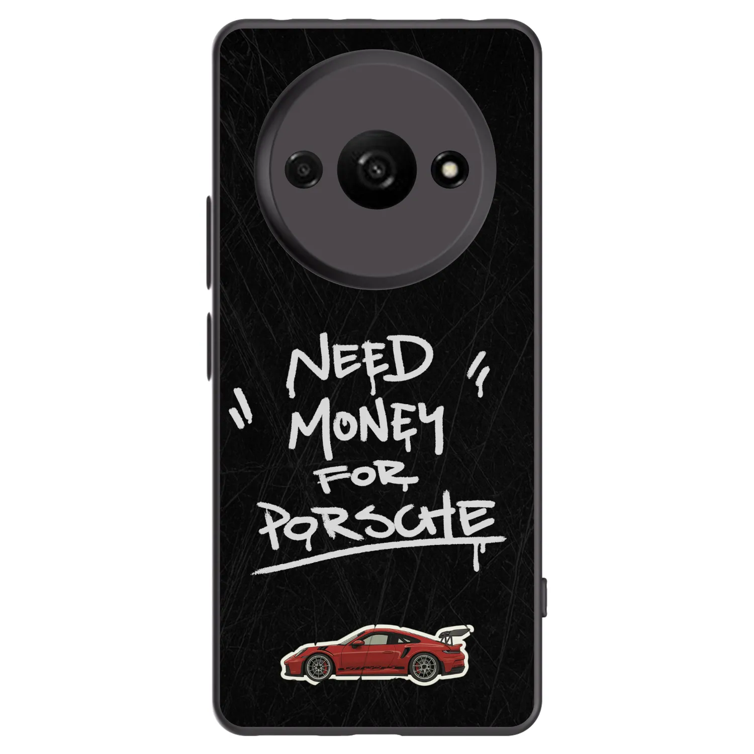 Picasee husă neagră din silicon pentru Xiaomi Redmi A3 - Dark Racer