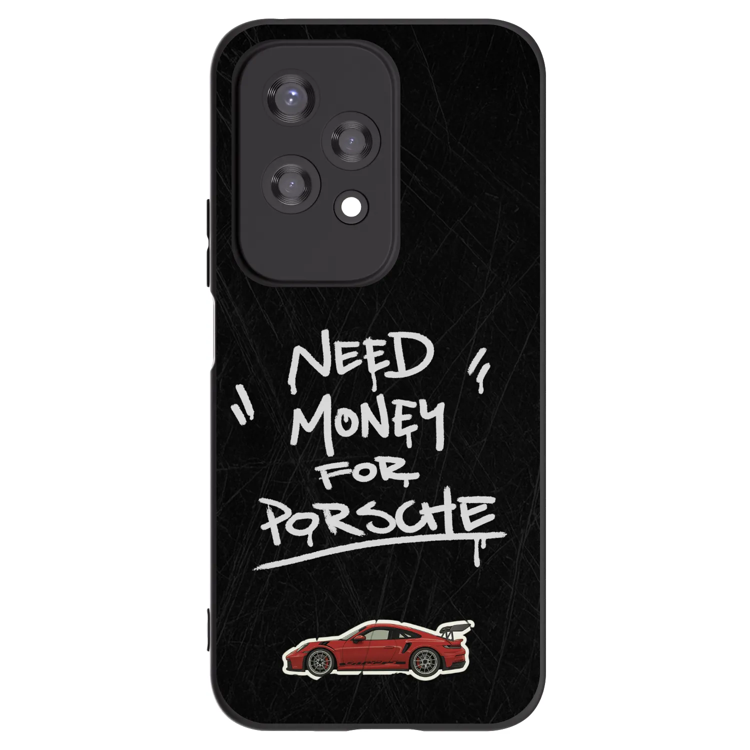 Picasee husă neagră din silicon pentru Honor 200 Lite - Dark Racer