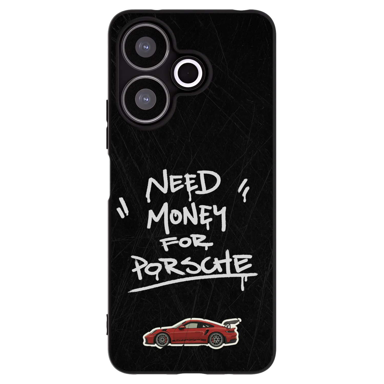 Picasee husă neagră din silicon pentru Xiaomi Redmi 13 4G - Dark Racer