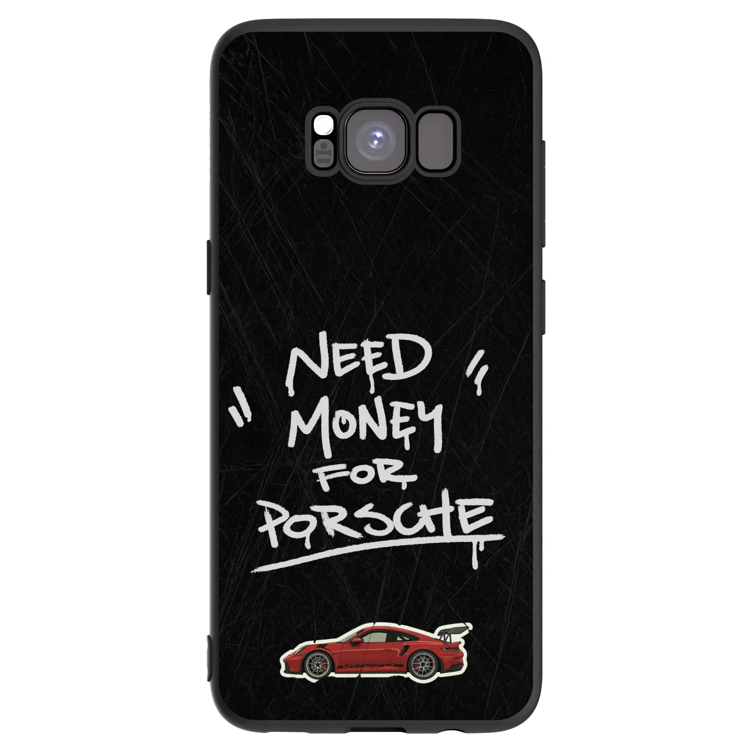 Picasee husă neagră din silicon pentru Samsung Galaxy S8 G950F - Dark Racer