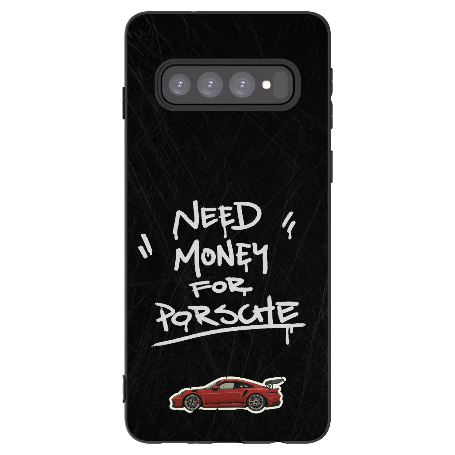 Picasee husă neagră din silicon pentru Samsung Galaxy S10 G973 - Dark Racer