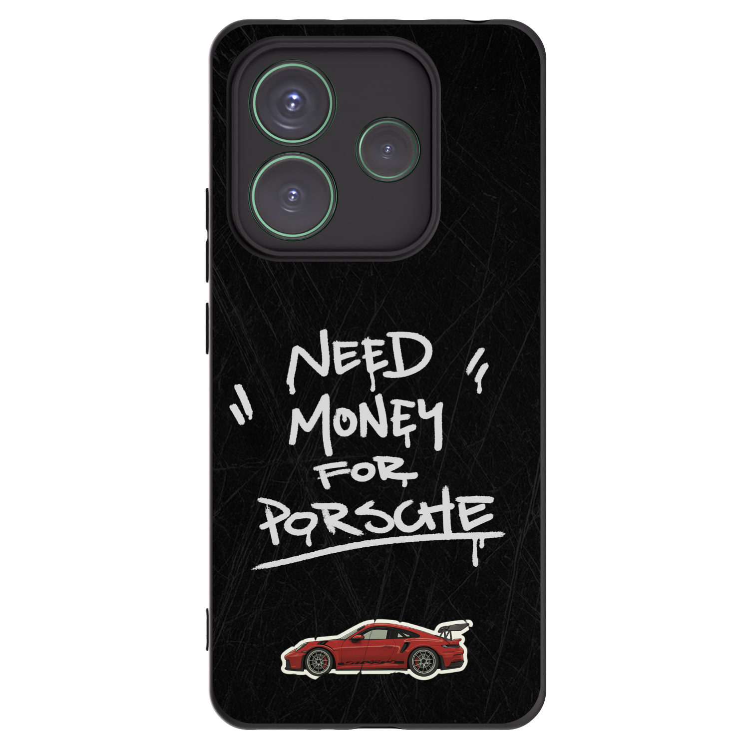 Picasee husă neagră din silicon pentru Xiaomi Redmi Note 14 5G - Dark Racer