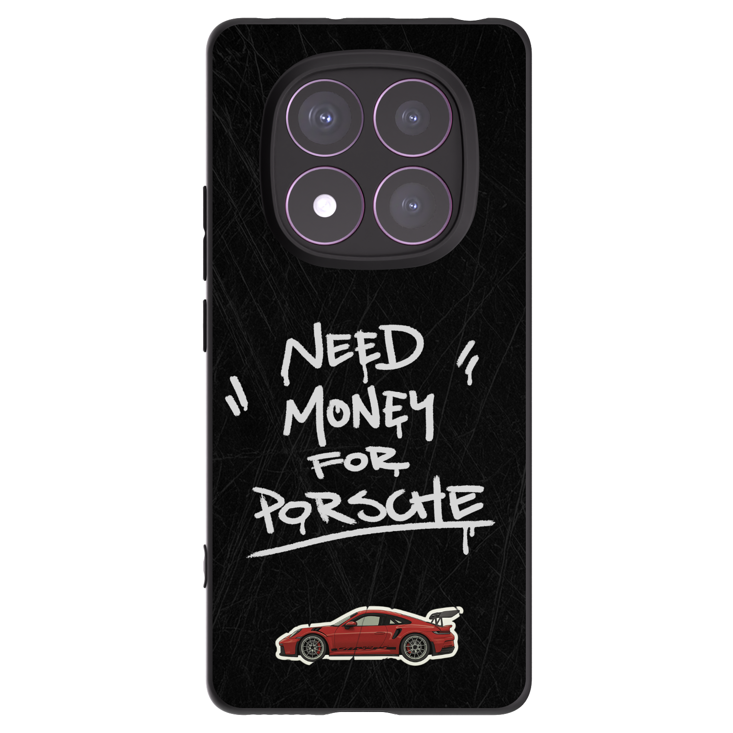 Picasee husă neagră din silicon pentru Xiaomi Redmi Note 14 Pro 4G - Dark Racer