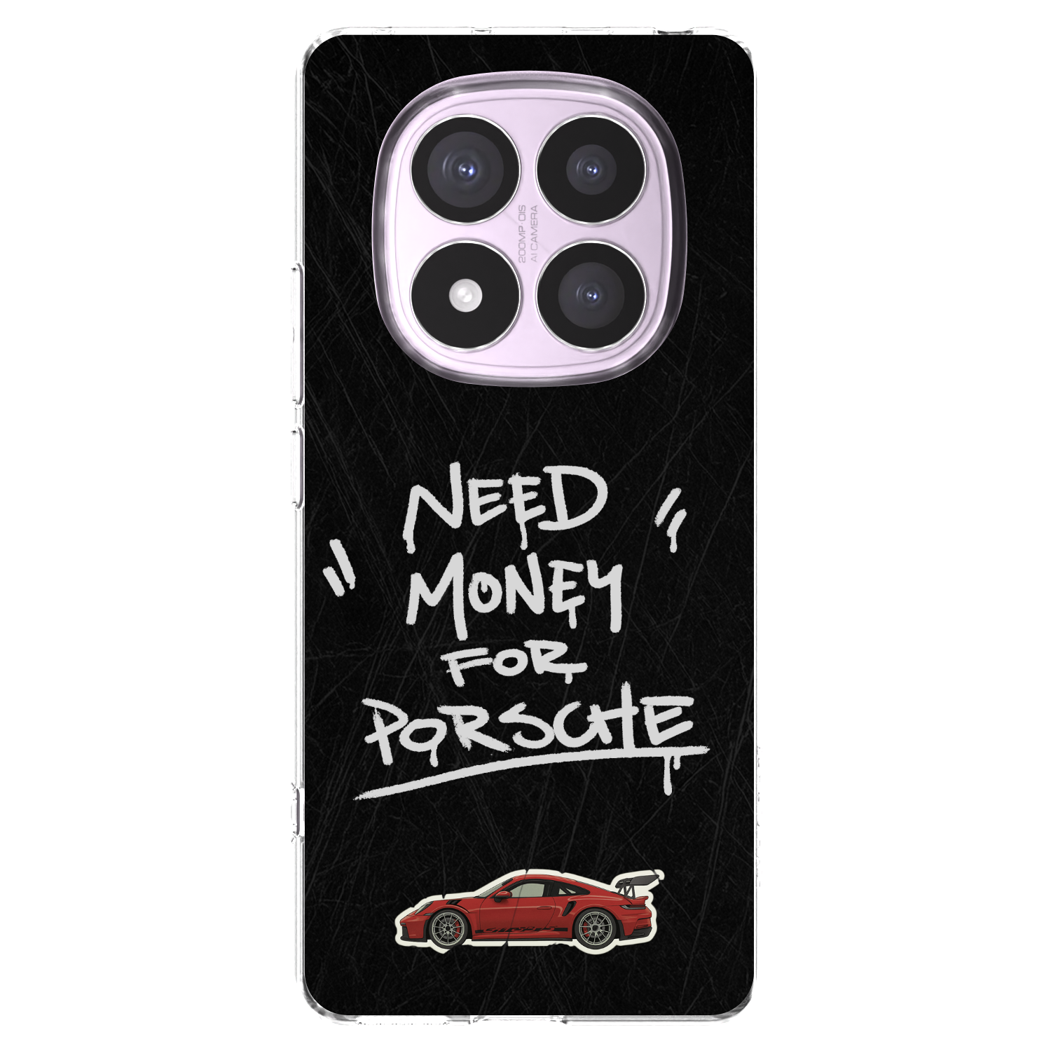 Picasee husă transparentă din silicon pentru Xiaomi Redmi Note 14 Pro 4G - Dark Racer