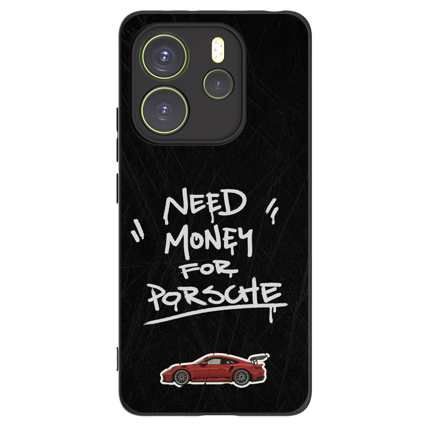 Picasee husă neagră din silicon pentru Xiaomi Redmi Note 14 4G - Dark Racer